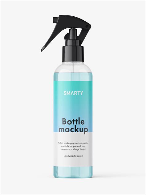 Download Spray Bottle Mockup